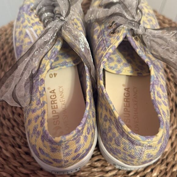 SUPERGA Low Top Platform Sneaker In Purple Rain - 40 - Picture 5 of 8